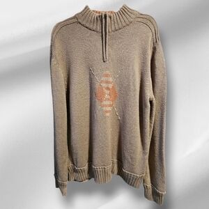 BRITCHES quarter zip men's sweater